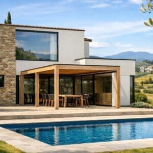 Carpentier Motorised Wood Louvre System – Belgian Craftsmanship Meets Architectural Precision