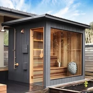 Eldheim Outdoor Sauna Range – Crafted for Fire, Wood, and Wellness