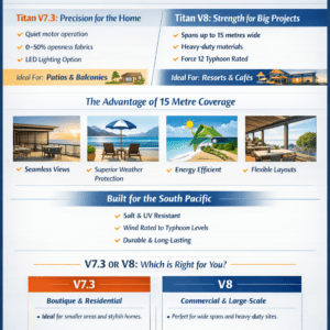 Titan Blinds: V7.3 and V8 Zip Systems